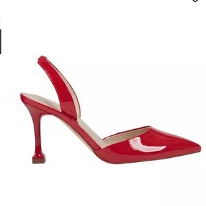 Marc Fisher Hadya Red Slingback Heels